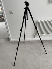Manfrotto MK293A Aluminium Tripod Manfrotto RC-1 Head Boxed Excellent Condition