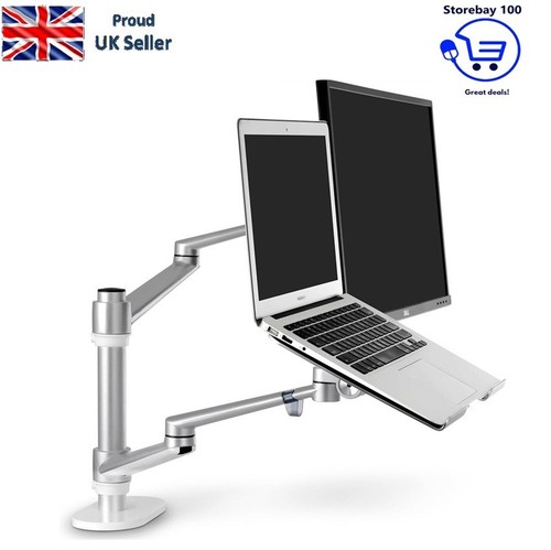 Adjustable aluminium monitor - aluminium, &