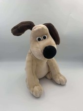 Wallace & Gromit 10” Sitting Dog Plush Soft Toy ~ Vintage 