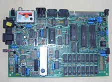 Motherboard from a Sinclair ZX Spectrum 128 +2 (grey model) - Recapped + modded.