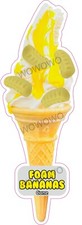 Ice cream van sticker Foam