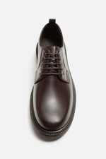 Zara Mens Smart Brown Leather