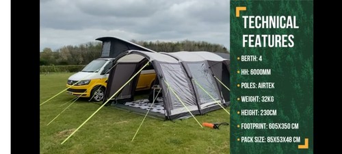 Camper van driveaway awning - van,