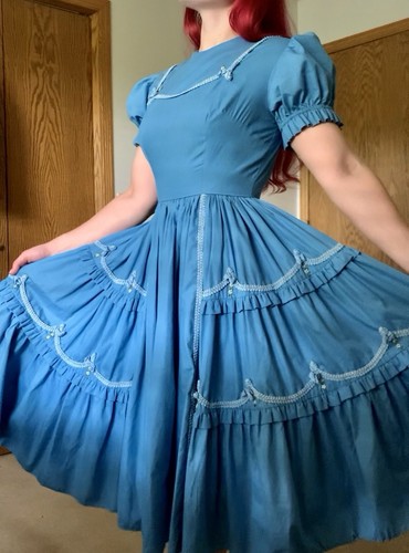 Vintage 60s square dance - 60s,