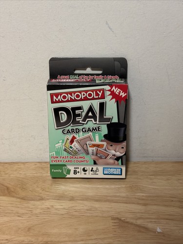 Hasbro 2008 monopoly deal - monopoly, card