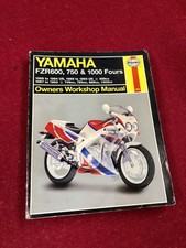 YAMAHA FZR 600 750 1000 FZR1000 EXUP HAYNES WORKSHOP MANUAL 89-93