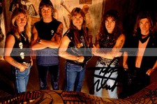 Nicko McBrain Musician Iron Maiden Signed 7.5 x 5 Photograph 2 *With COA*