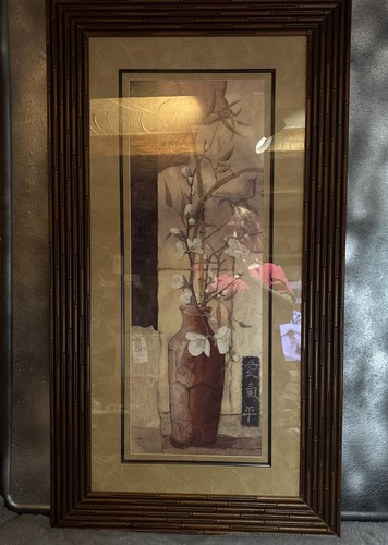 Large bamboo framed - framed, chinese