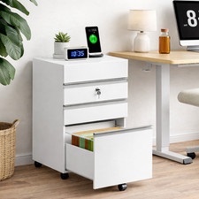 Mobile Filing Cabinet 3 Drawer
