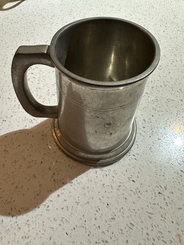 Pewter half pint tankard k - pewter,