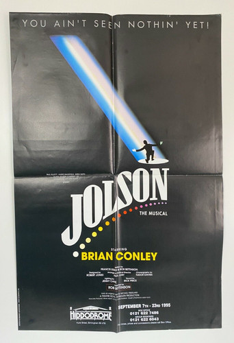 Jolson the musical - jolson,