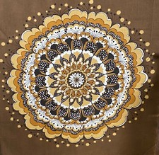 Vintage 1960s 70s Fabric