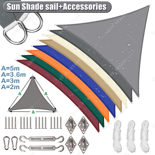Outdoor sun shade sail - outdoor, garden