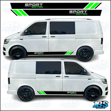 FITS VW Transporter (SWB) T5 T6 SPORT EDITION Vinyl Stripes Graphics Decals