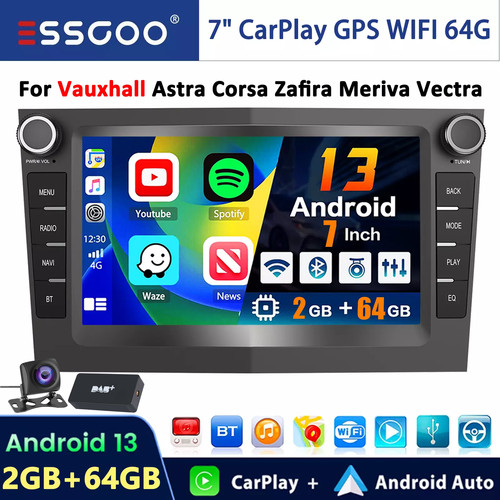 Dab 64g android13 carplay car - 64g,