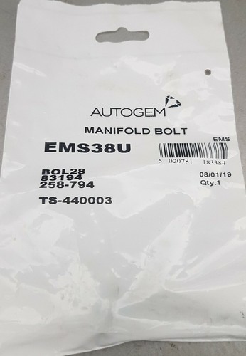 Autogem exhaust manifold bolt - autogem,