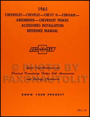 1965 accessory installation - accessory,