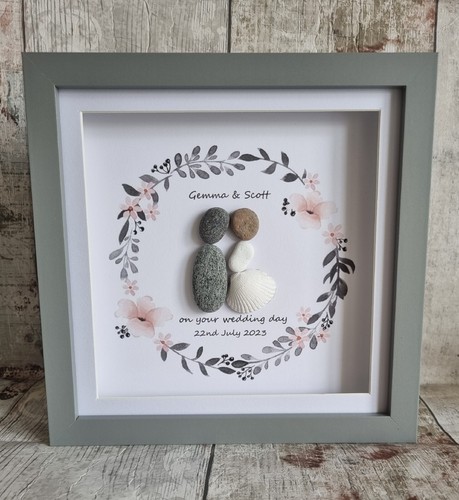 Personalised framed wedding