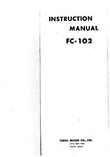 Operating Instructions for