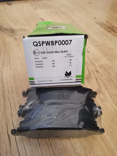 Qsp front brake - pads, set