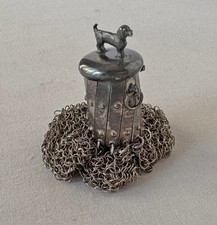 Antique Silver & Mesh