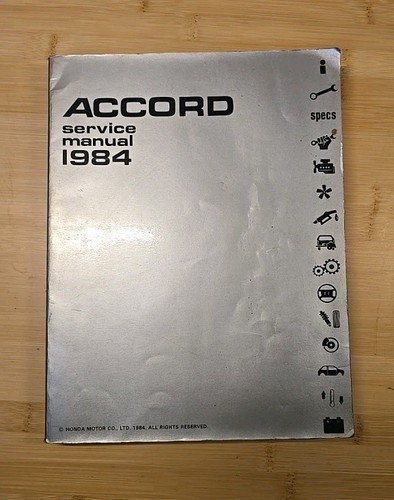 Vintage accord service - accord,