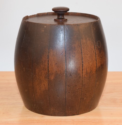 Vintage wooden barrel tea - vintage,