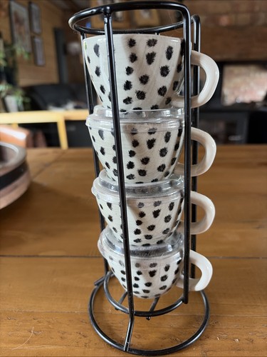 Set monochrome espresso - of,