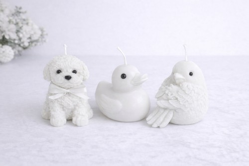 Cute animal shape candles - cute,