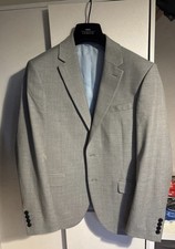 Moss Bros Light Grey Suit