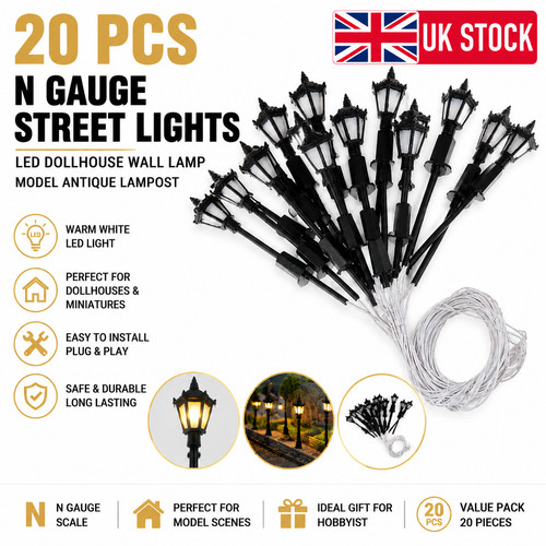 20pcs gauge street lamps - n, led