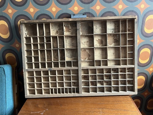 Vintage printers tray from