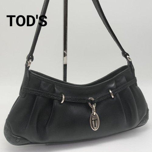 Tod black leather - leather, shoulder