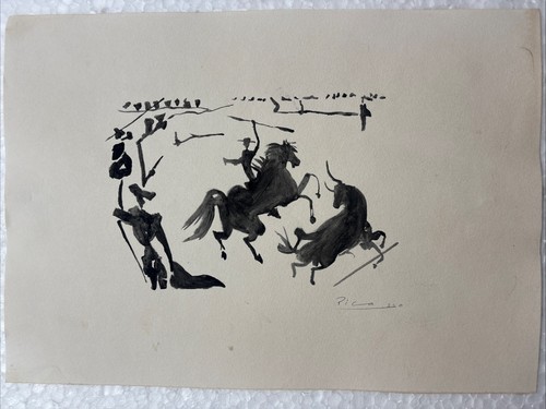Pablo picasso drawing old - ,