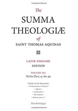 The Summa Theologiae of Saint Thomas Aquinas: Latin-English Edition, Tertia Par