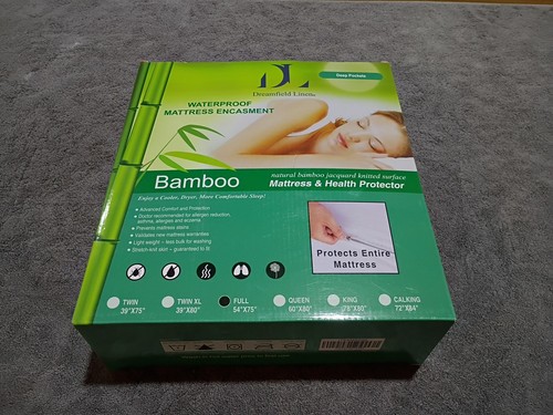 Full bamboo mattress protector - full,