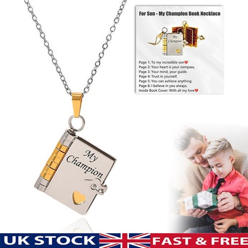 Champion book pendant - champion,