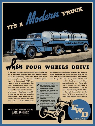 1938 fwd four - wheel, drive