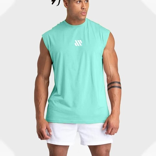 Men sleeveless sports - sports, shirt