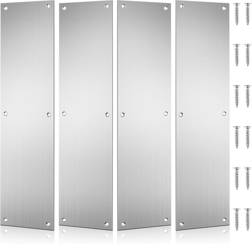 Pcs push door plate 15x3 - 4,