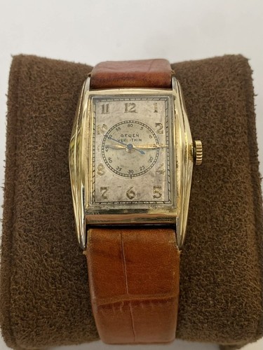 Gruen veri thin vintage dial - gruen,