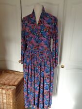 VINTAGE   1960/70   VIVIEN SMITH TEA DRESS   FITS UK 10/12      MADE IN  ENGLAND