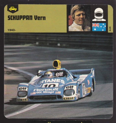 Vern schuppan australia - schuppan, race