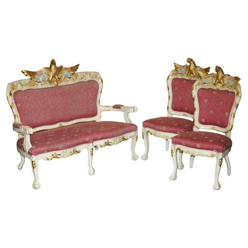 Hand carved painted - carved, vintage