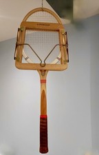 Vintage Dunlop Wooden Squash