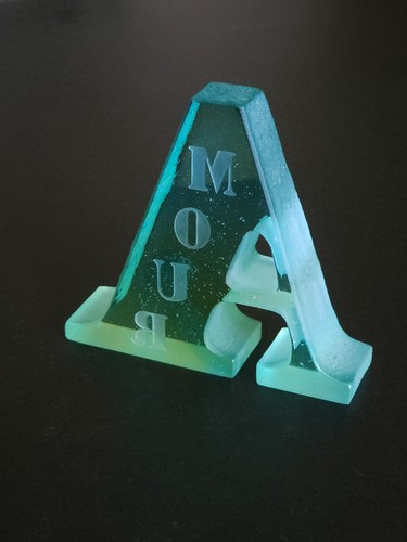 Daum amour signed - daum,