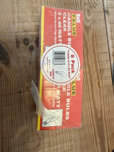 Value candle bulbs clear - value,