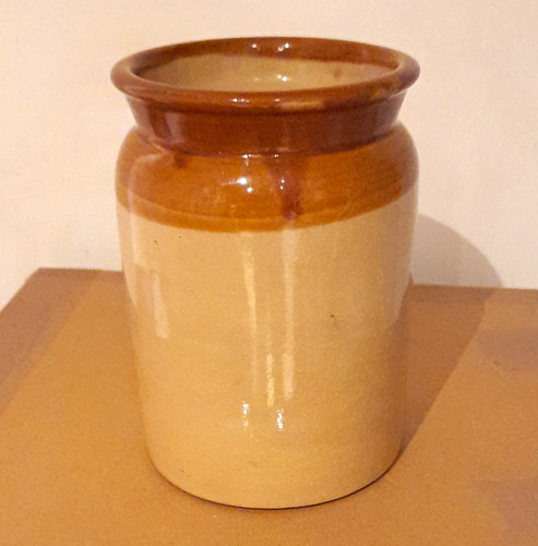 Antique two tone salt glazed - antique, two-tone