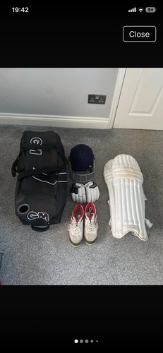 Cricket set with wheel bag - set,