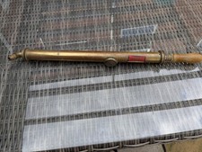 R Harris original Brass garden syringe pump sprayer 22" long. Maker:  "Spraygen"